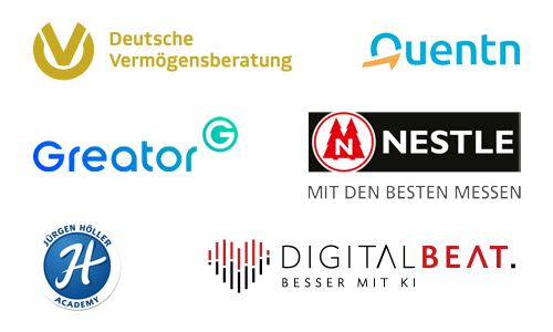 Webinaris® als Webinar-Software ist u.a. im Einsatz bei: DVAG, Quentn, Greator, Nestle, Jürgen Höller, DigitalBeat