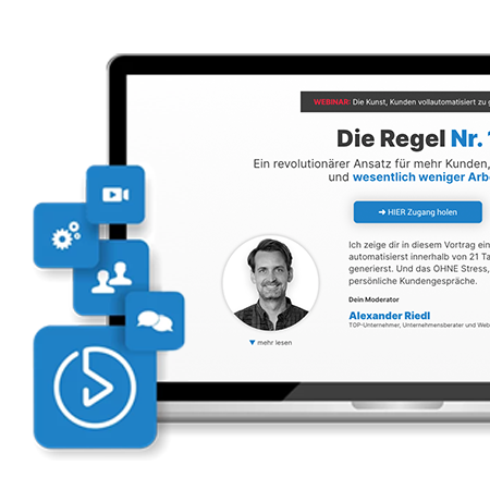 Webinaris -  Webinar mit Alex Riedl